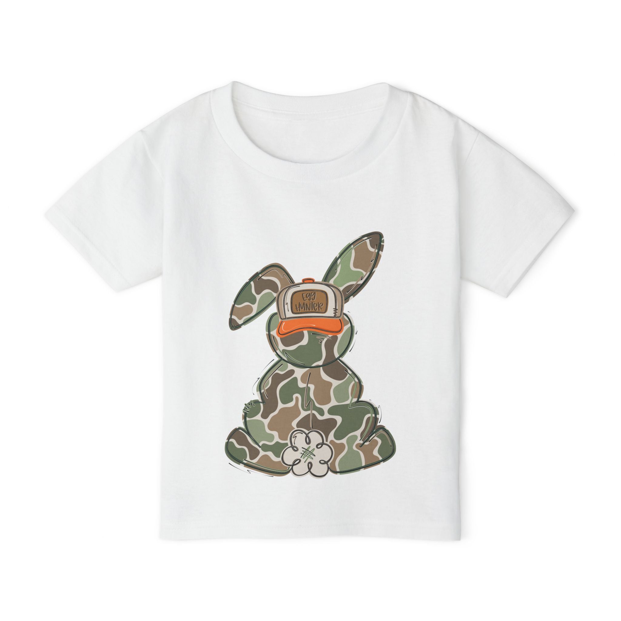 Camo Bunny Toddler T-Shirt