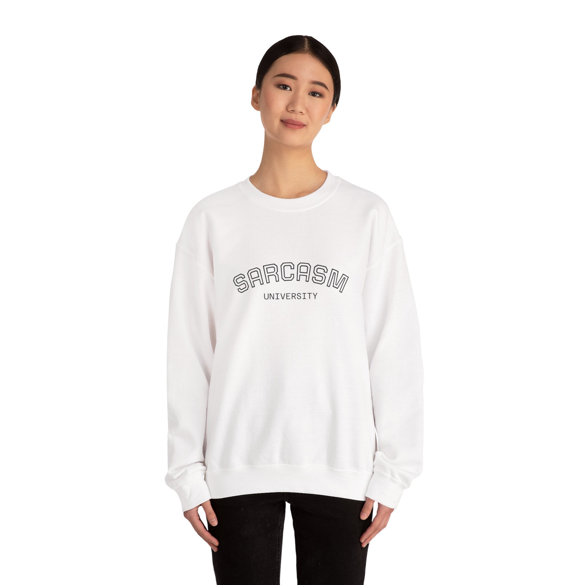 Sarcasm University Crewneck Sweatshirt