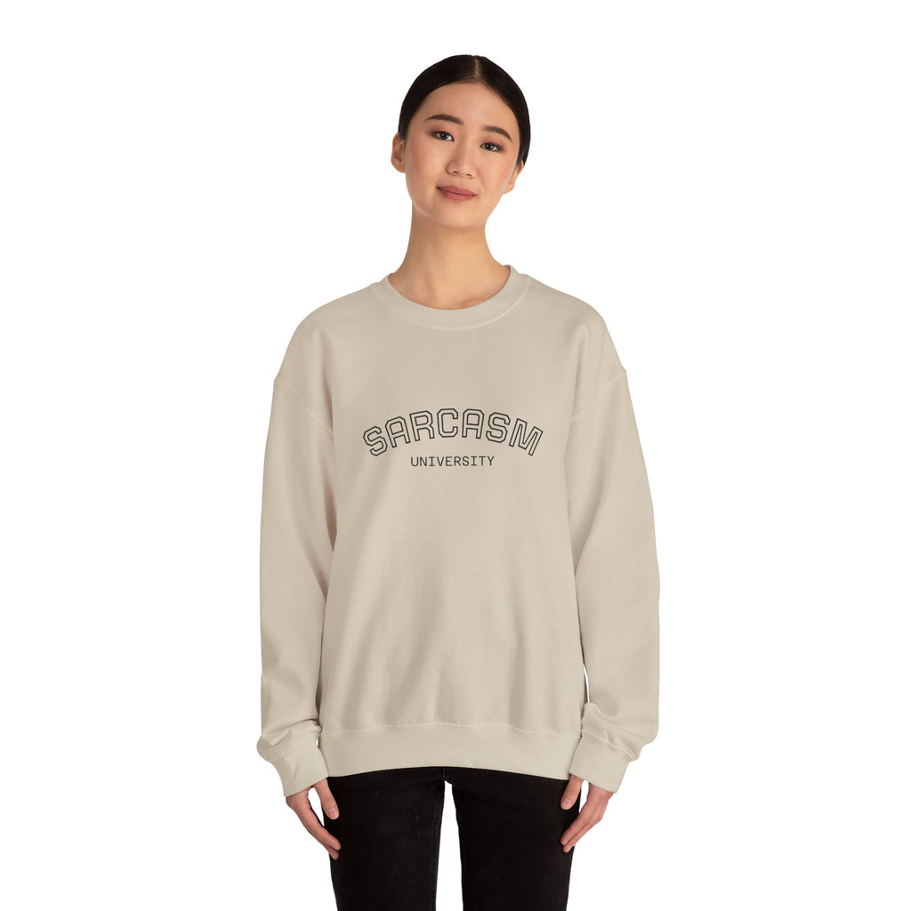 Sarcasm University Crewneck Sweatshirt
