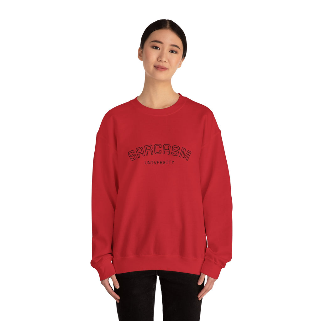 Sarcasm University Crewneck Sweatshirt