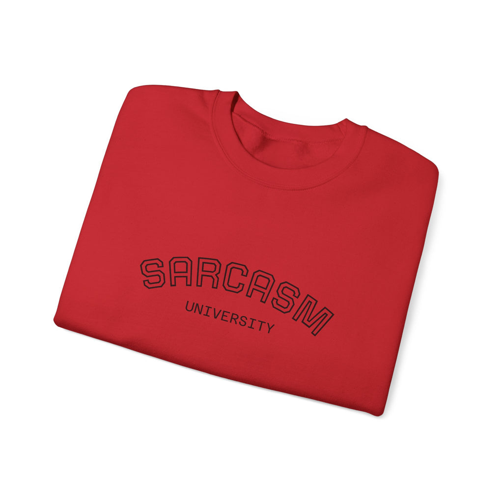 Sarcasm University Crewneck Sweatshirt